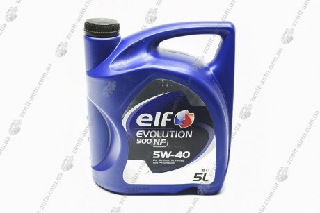 Масло ДВС 5W40 5 л NF Evolution Elf
