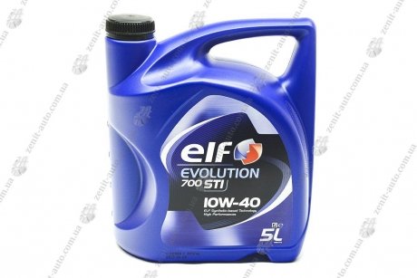Масло ДВС 10W40 5 л STI Evolution Elf