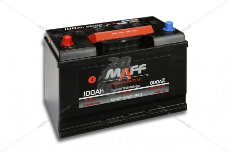 АКБ 6СТ-100 L+ (пт 800)(необслуж)(Asia) MAFF