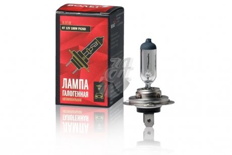 Лампа галогенна H7 12V 100W PX26d StartVOLT