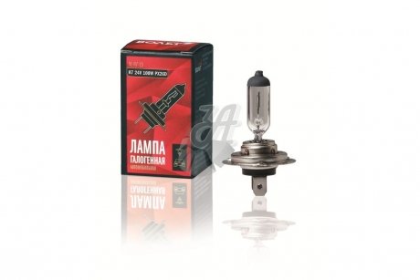 Лампа галогенна H7 24V 100W PX26d StartVOLT